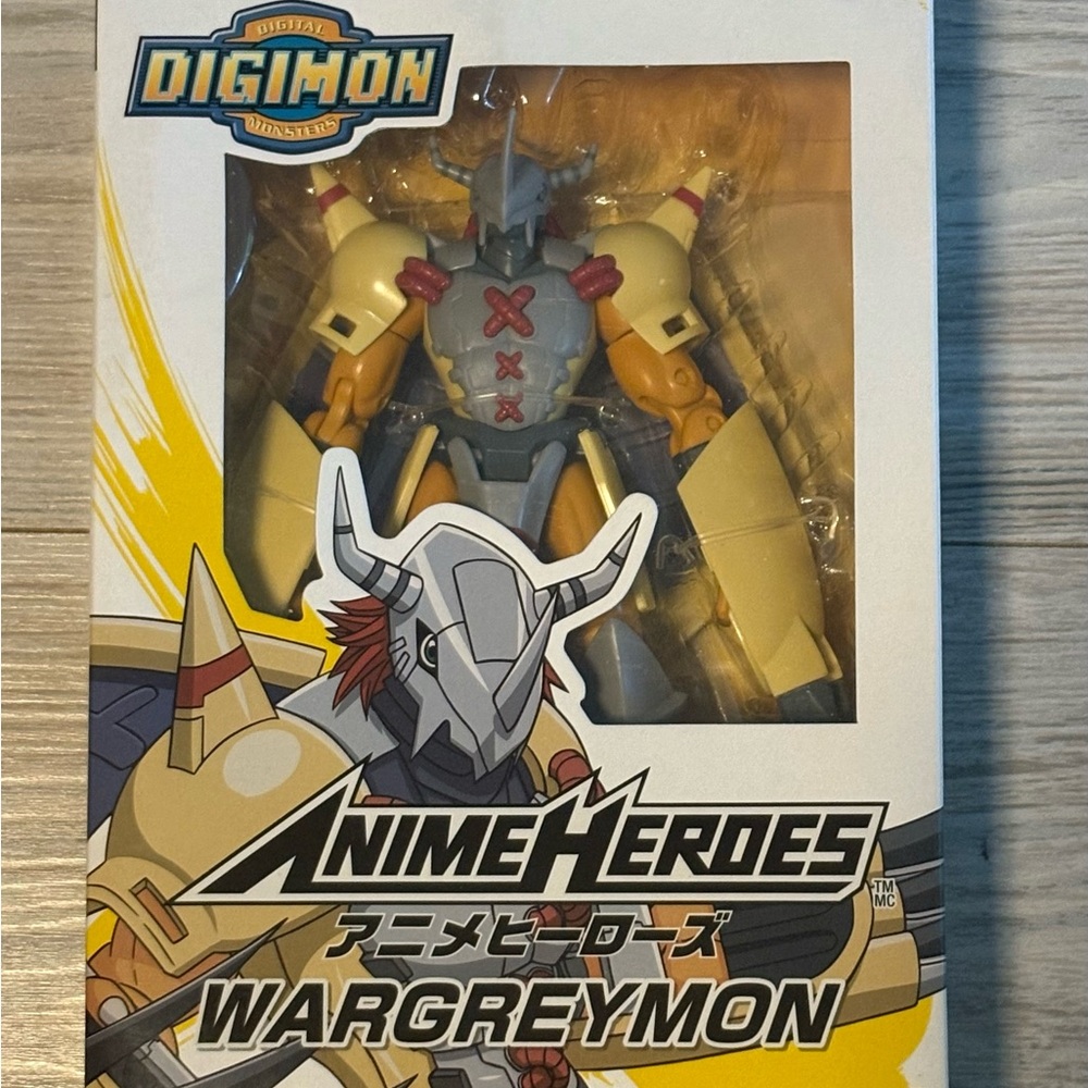 NEW SEALED "DIGIMON ANIME HEROES WARGREYMON" ACTION FIGURE.